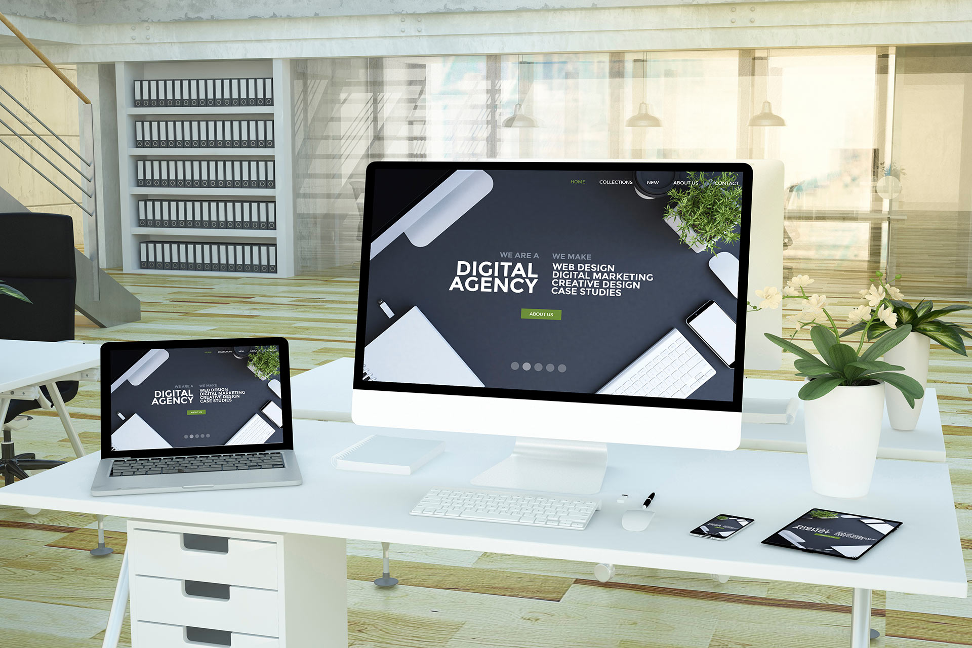 moodshot modern office digital agency