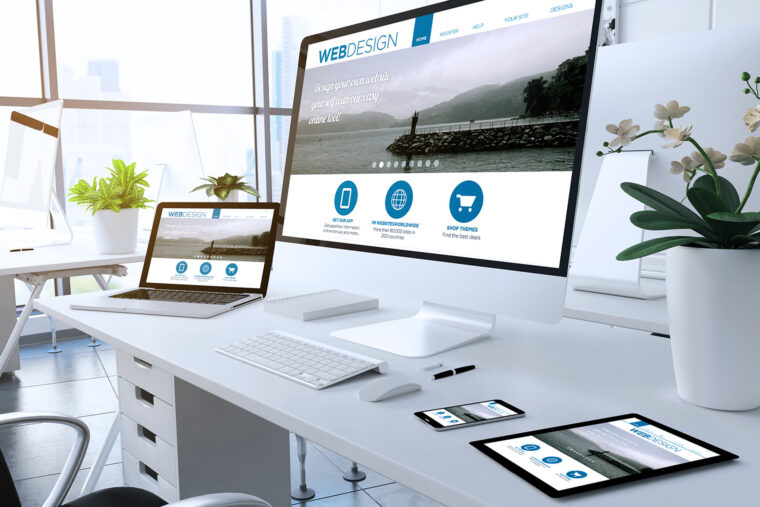 webdesign screen devices office
